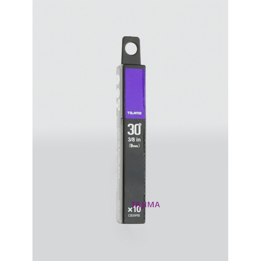 Tool 036 - Змінні леза Tajima BLACK Premium 30°, 9 мм, 10шт