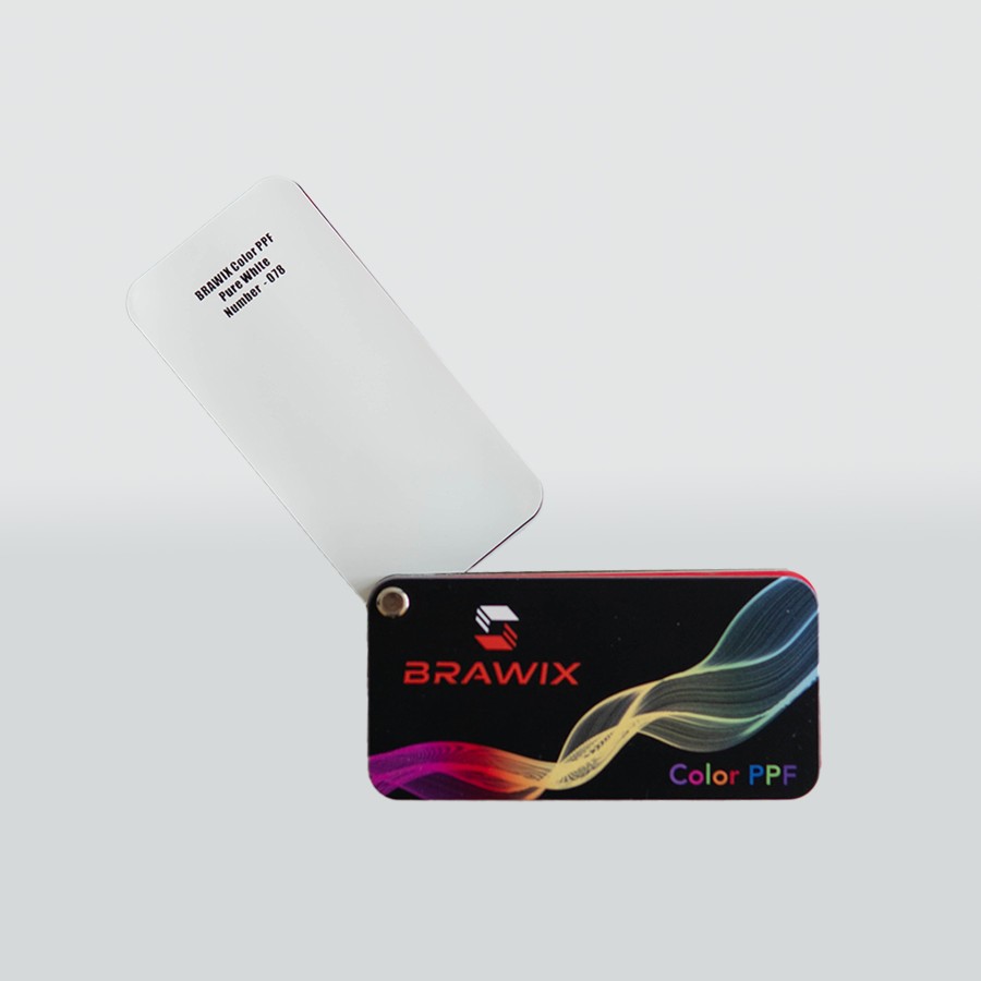 Антигравійна плівка для авто: BRAWIX Color PPF (Pure White: Number 078) - 1.52 x 16 м/п