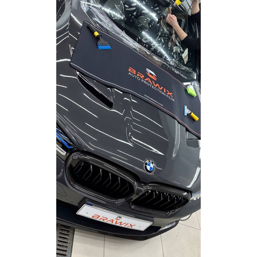 Захисна плівка для авто: для лобового скла BRAWIX Plex - 1.02 * 15 m