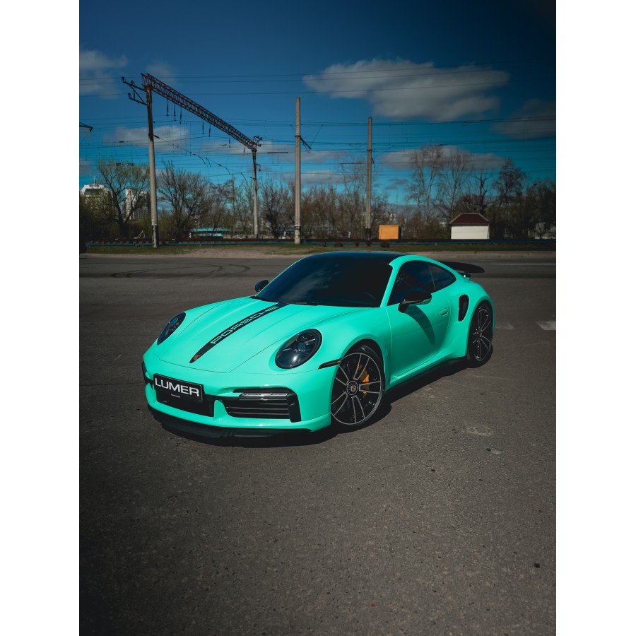 Антигравійна плівка для авто: BRAWIX Color PPF (Tifffany Blue: Number 010) - 1.52 x 16 м/п