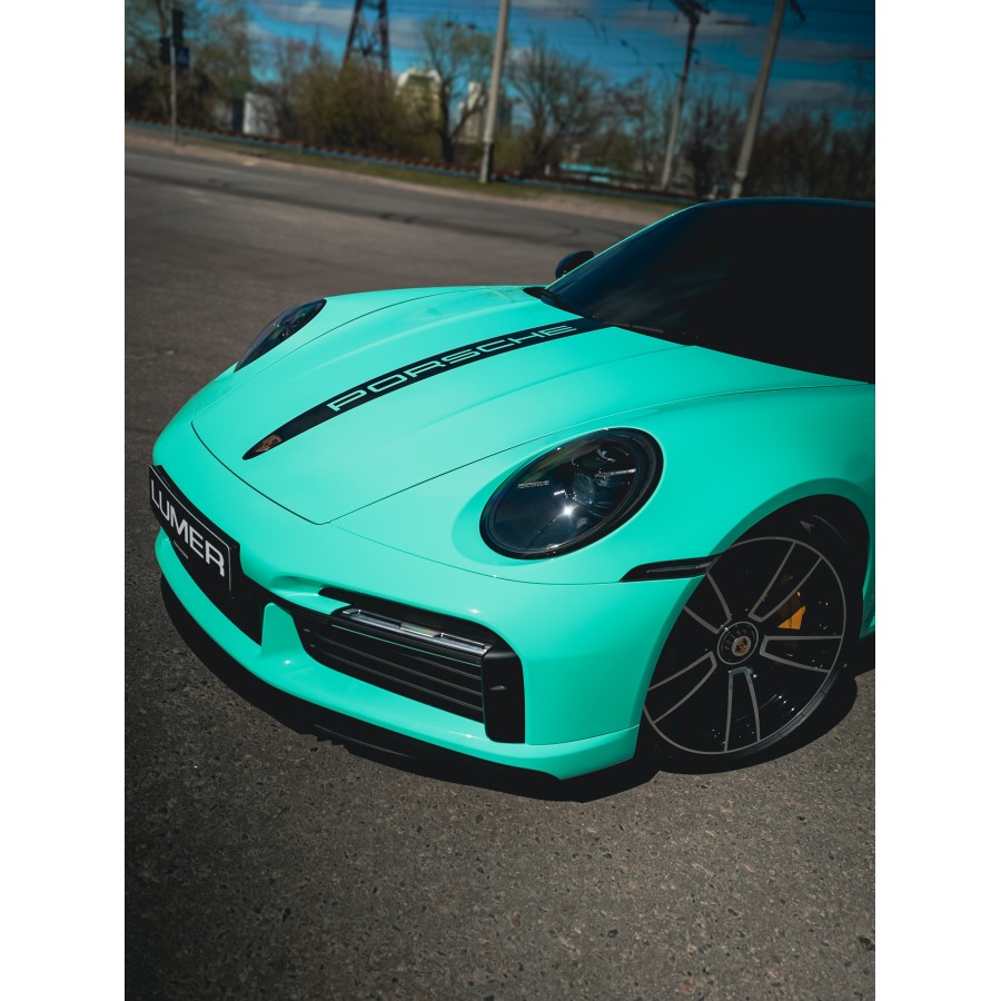 Антигравійна плівка для авто: BRAWIX Color PPF (Tifffany Blue: Number 010) - 1.52 x 16 м/п