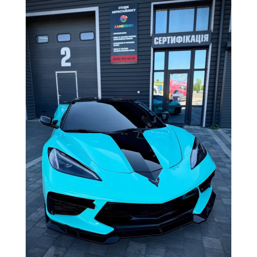 Антигравійна плівка для авто: BRAWIX Color PPF (Tifffany Blue: Number 010) - 1.52 x 16 м/п