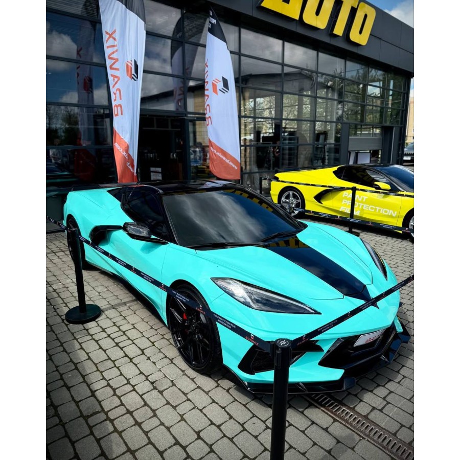 Антигравійна плівка для авто: BRAWIX Color PPF (Tifffany Blue: Number 010) - 1.52 x 16 м/п