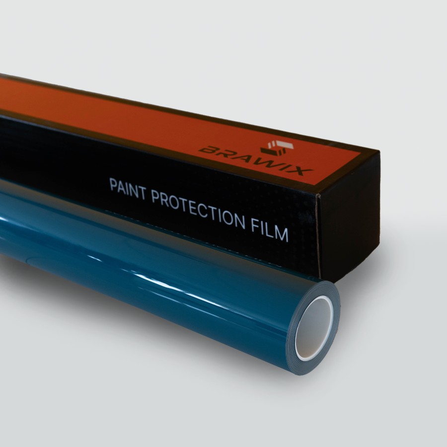 Антигравійна плівка для авто: BRAWIX Color PPF (Santorini Blue: Number 011) - 1.52 x 16 м/п