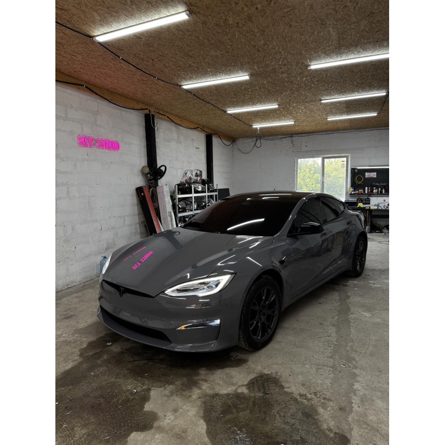 Антигравійна плівка для авто: BRAWIX Color PPF (Nardo Gray: Number 015) - 1.52 x 16 м/п
