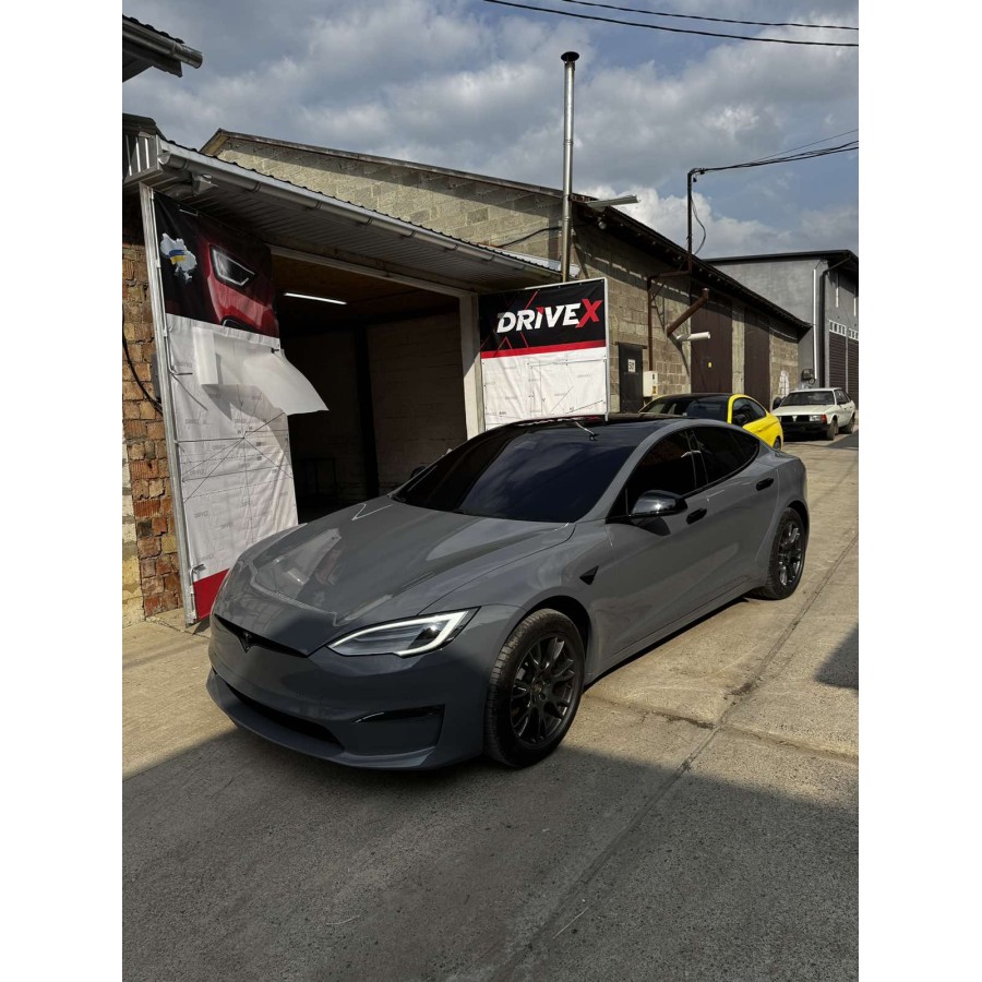 Антигравійна плівка для авто: BRAWIX Color PPF (Nardo Gray: Number 015) - 1.52 x 16 м/п