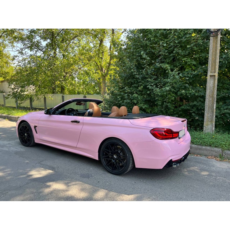 Антигравійна плівка для авто: BRAWIX Color PPF (Peach Pink: Number 018) - 1.52 x 16 м/п