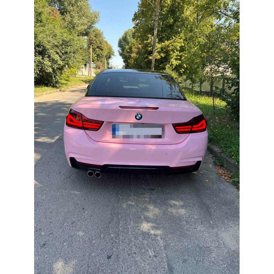 Антигравійна плівка для авто: BRAWIX Color PPF (Peach Pink: Number 018) - 1.52 x 16 м/п