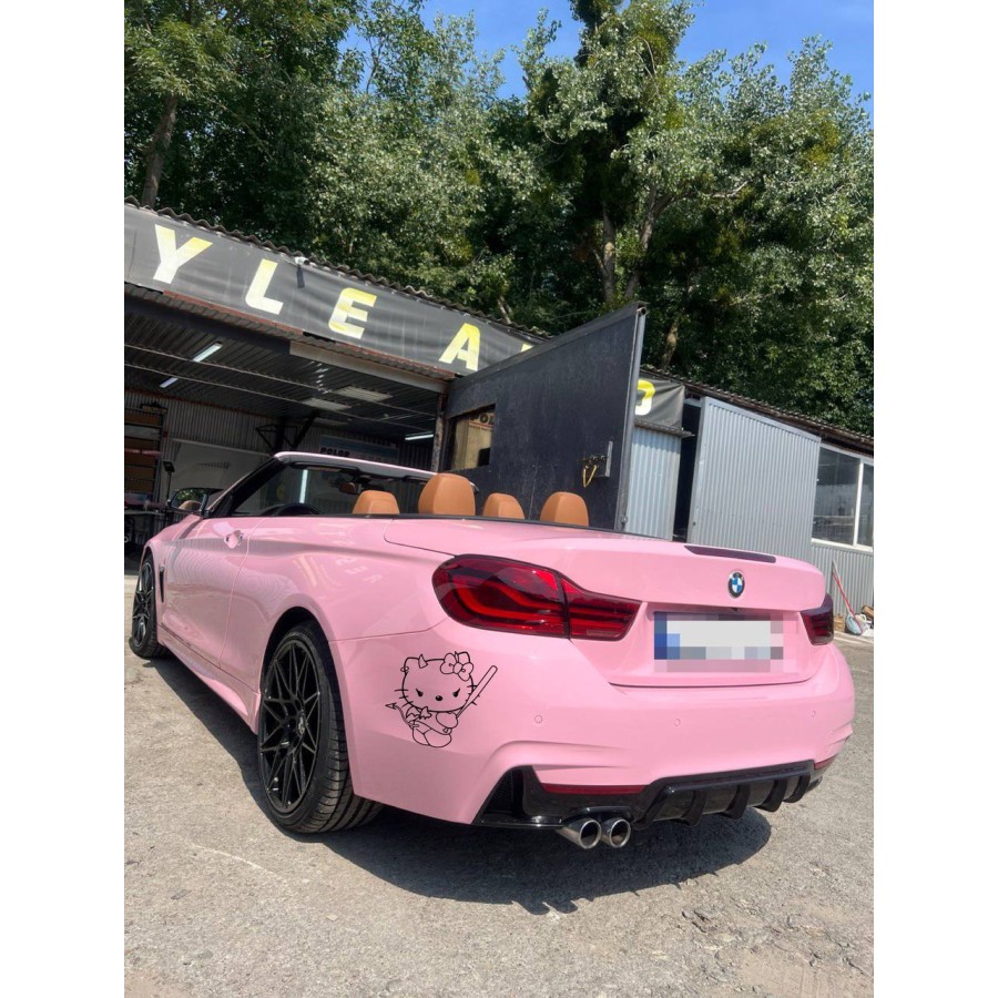 Антигравійна плівка для авто: BRAWIX Color PPF (Peach Pink: Number 018) - 1.52 x 16 м/п