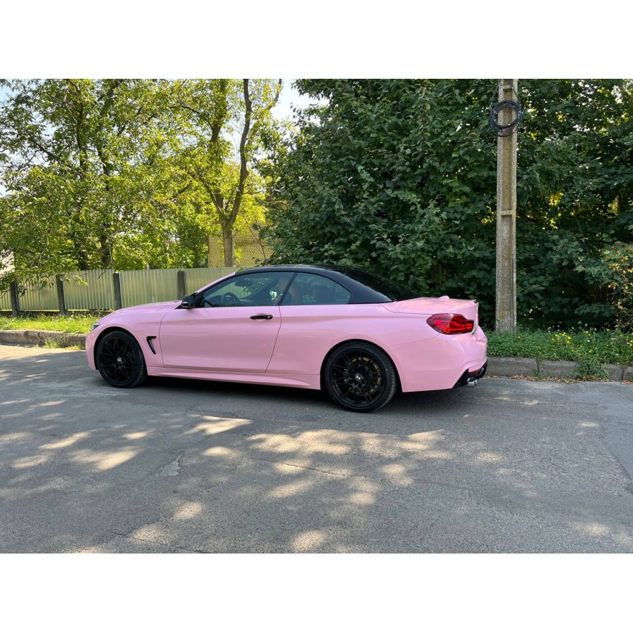 Антигравійна плівка для авто: BRAWIX Color PPF (Peach Pink: Number 018) - 1.52 x 16 м/п