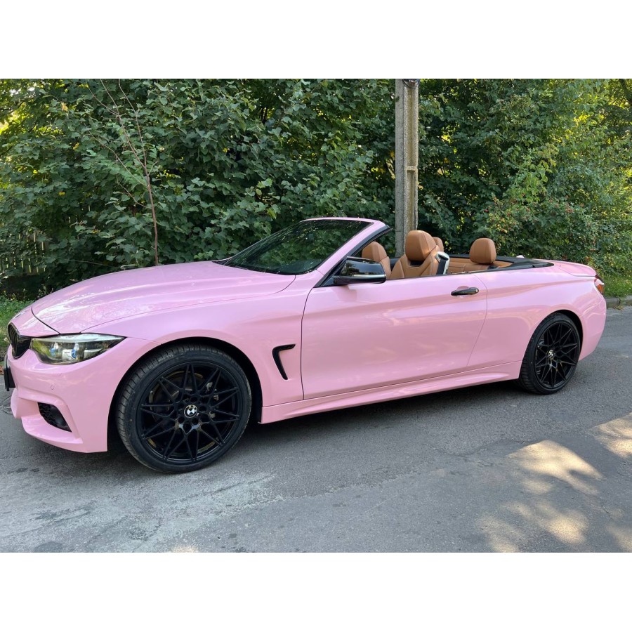 Антигравійна плівка для авто: BRAWIX Color PPF (Peach Pink: Number 018) - 1.52 x 16 м/п