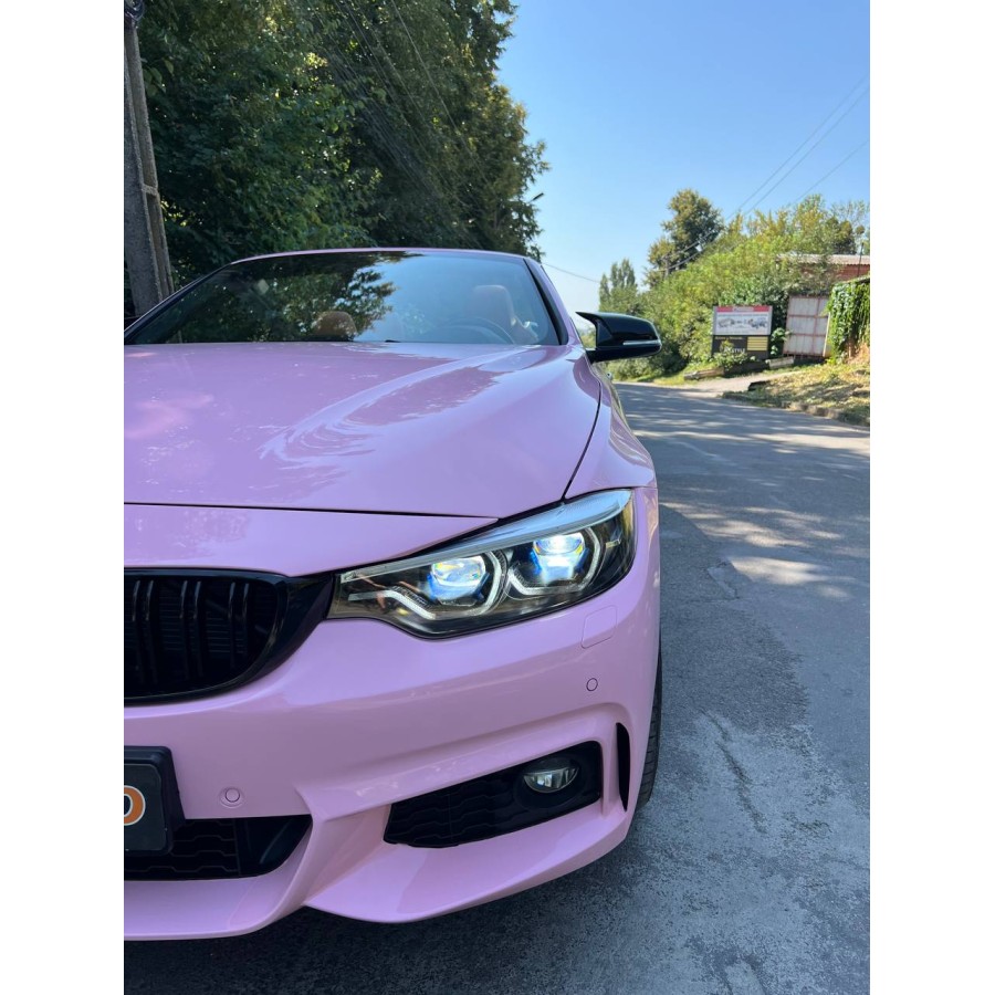Антигравійна плівка для авто: BRAWIX Color PPF (Peach Pink: Number 018) - 1.52 x 16 м/п