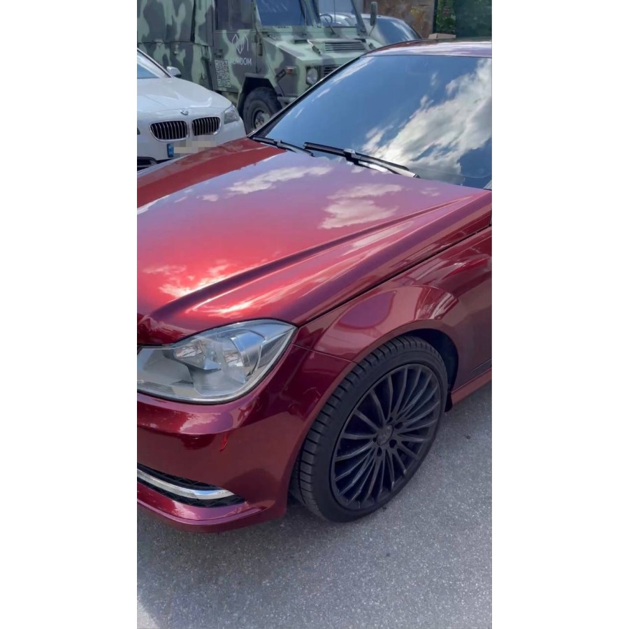 Антигравійна плівка для авто: BRAWIX Color PPF (Piement Red: Number 023) - 1.52 x 16 м/п