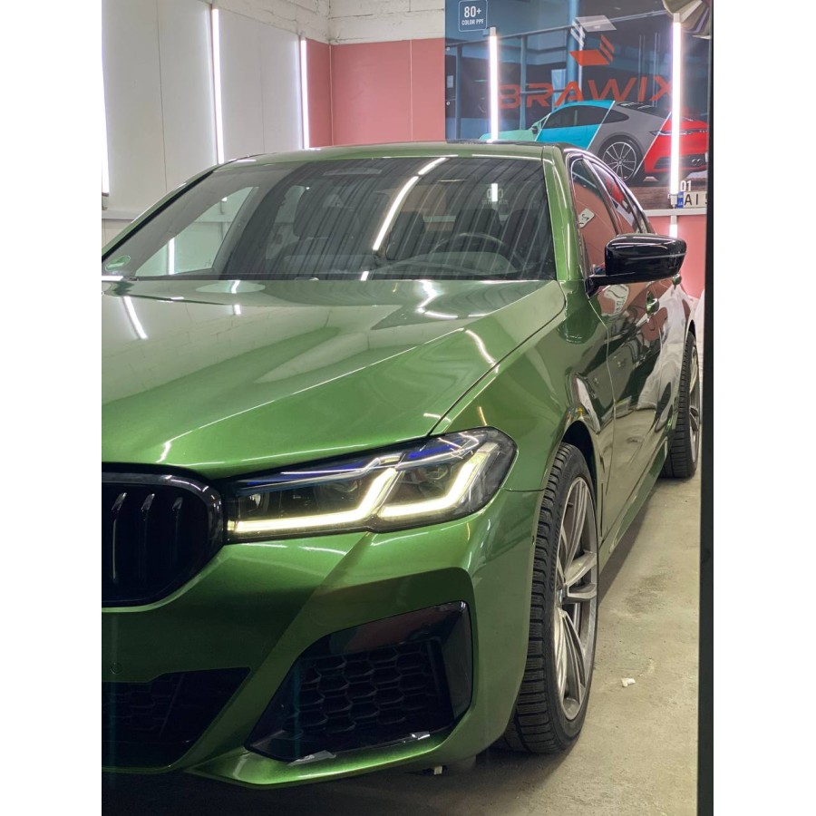 Антигравійна плівка для авто: BRAWIX Color PPF (Drak Green Pearl: Number 025) - 1.52 x 16 м/п
