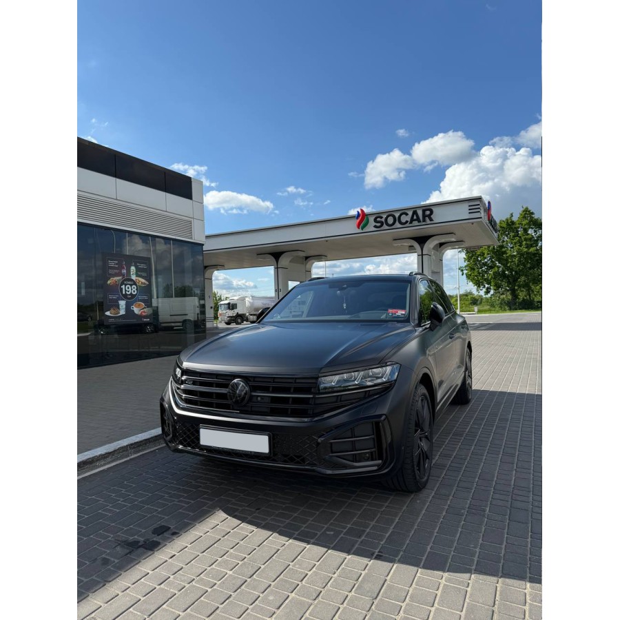 Антигравійна плівка для авто: BRAWIX Color PPF (Frozen Black: Number 039) - 1.52 x 16 м/п
