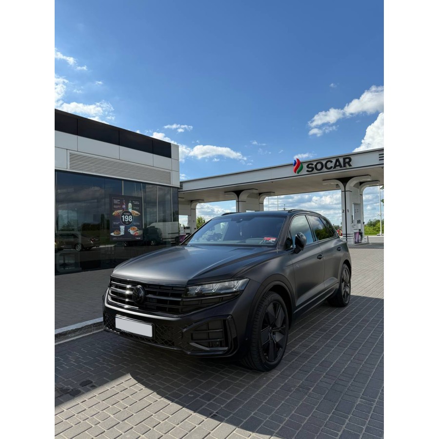 Антигравійна плівка для авто: BRAWIX Color PPF (Frozen Black: Number 039) - 1.52 x 16 м/п