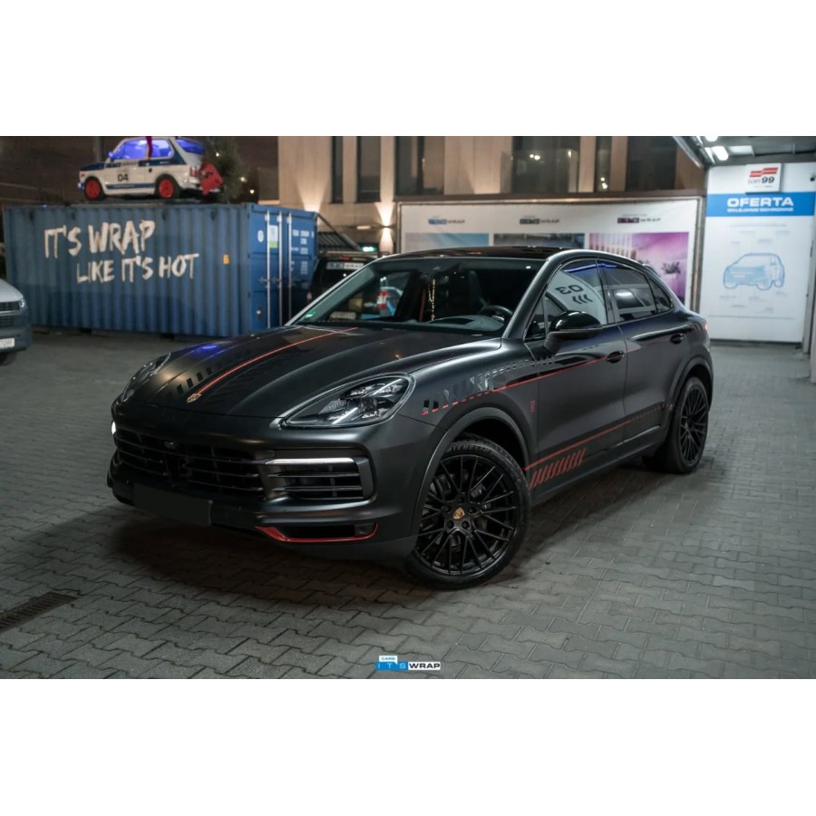 Антигравійна плівка для авто: BRAWIX Color PPF (Frozen Black: Number 039) - 1.52 x 16 м/п