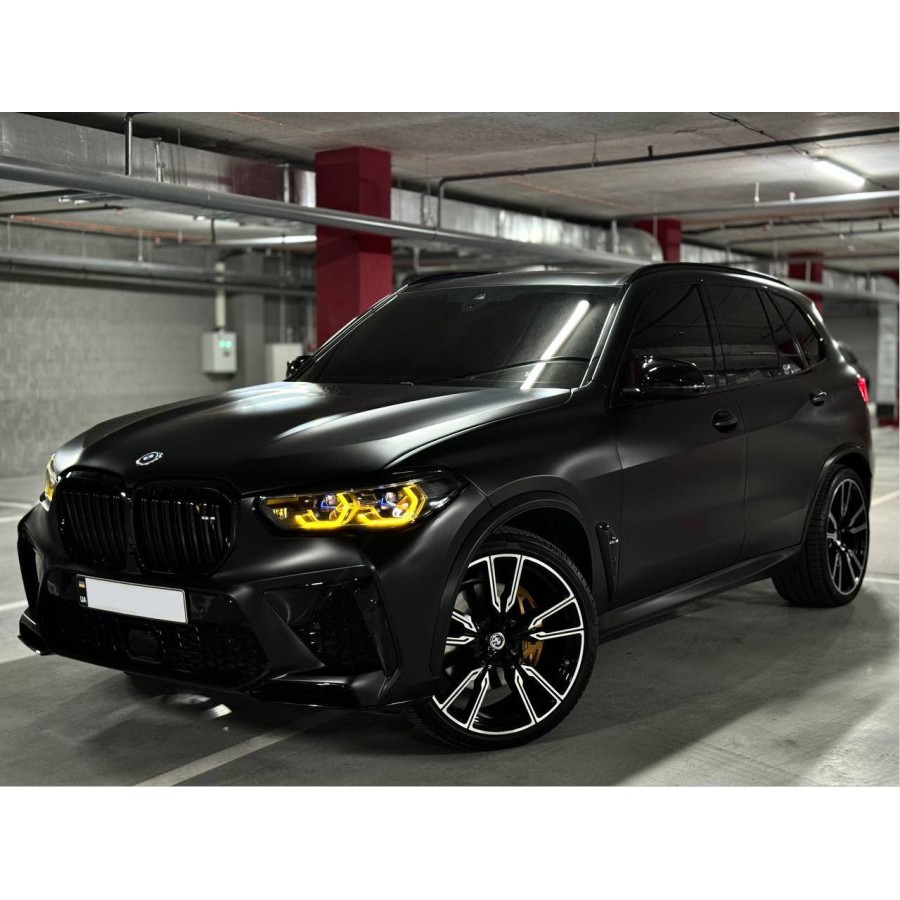 Антигравійна плівка для авто: BRAWIX Color PPF (Frozen Black: Number 039) - 1.52 x 16 м/п