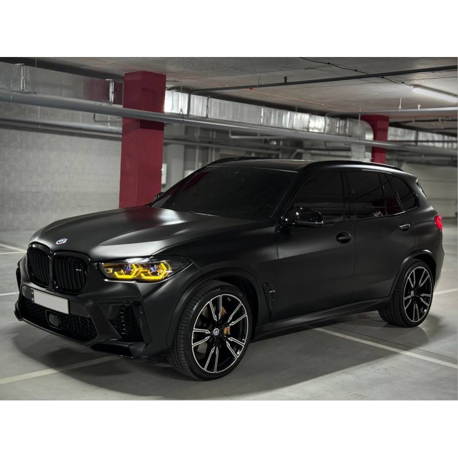 Антигравійна плівка для авто: BRAWIX Color PPF (Frozen Black: Number 039) - 1.52 x 16 м/п