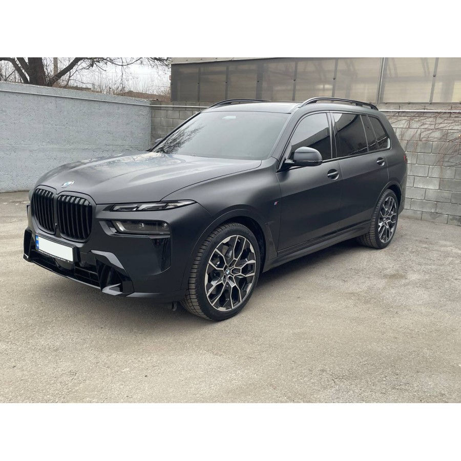 Антигравійна плівка для авто: BRAWIX Color PPF (Frozen Black: Number 039) - 1.52 x 16 м/п