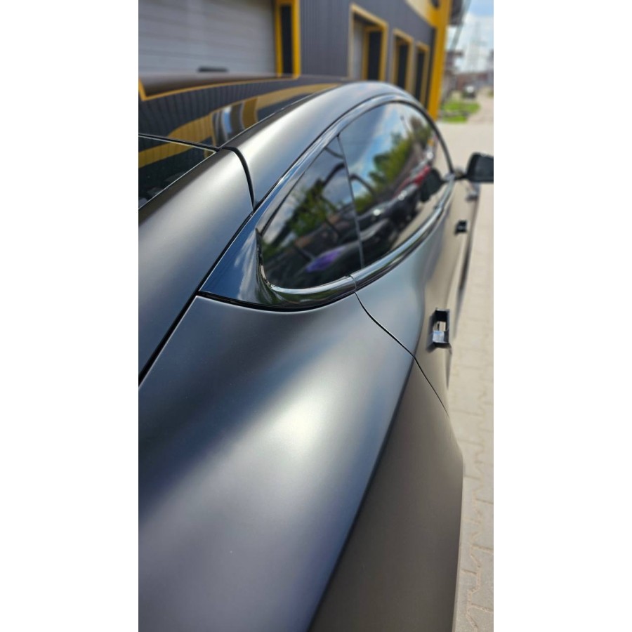 Антигравійна плівка для авто: BRAWIX Color PPF (Frozen Black: Number 039) - 1.52 x 16 м/п