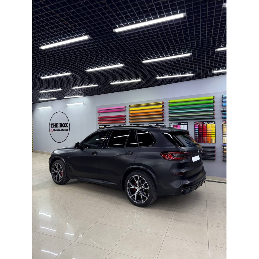 Антигравійна плівка для авто: BRAWIX Color PPF (Frozen Black: Number 039) - 1.52 x 16 м/п