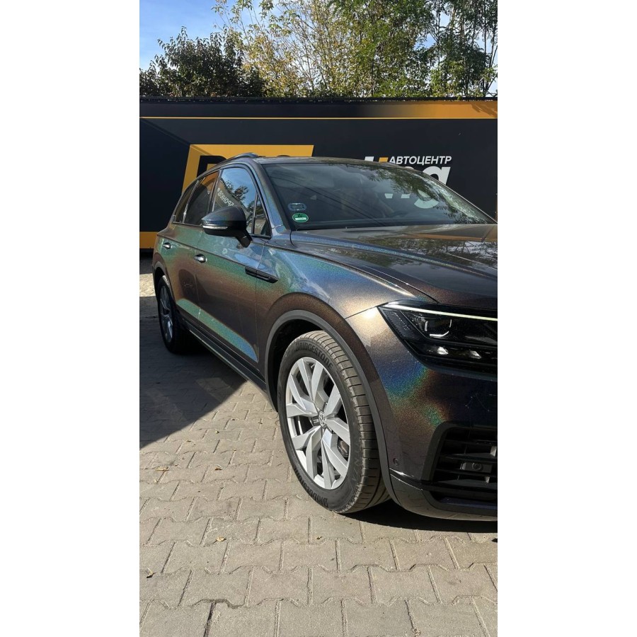Антигравійна плівка для авто: BRAWIX Color PPF (Laser Black: Number 040) - 1.52 x 16 м/п
