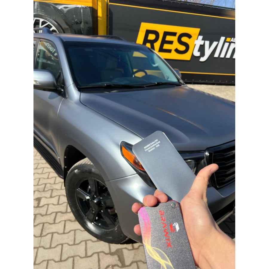 Антигравійна плівка для авто: BRAWIX Color PPF (Frozen Leaden Gray: Number 048) - 1.52 x 16 м/п