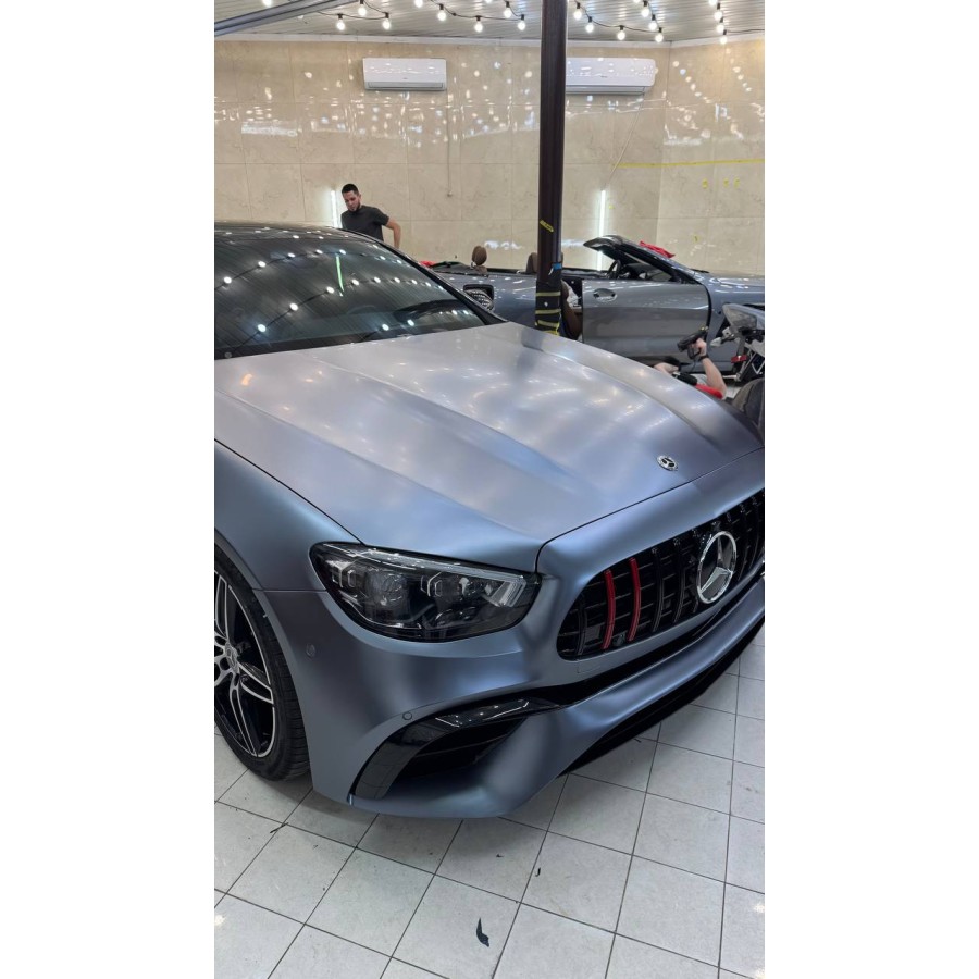 Антигравійна плівка для авто: BRAWIX Color PPF (Frozen Leaden Gray: Number 048) - 1.52 x 16 м/п