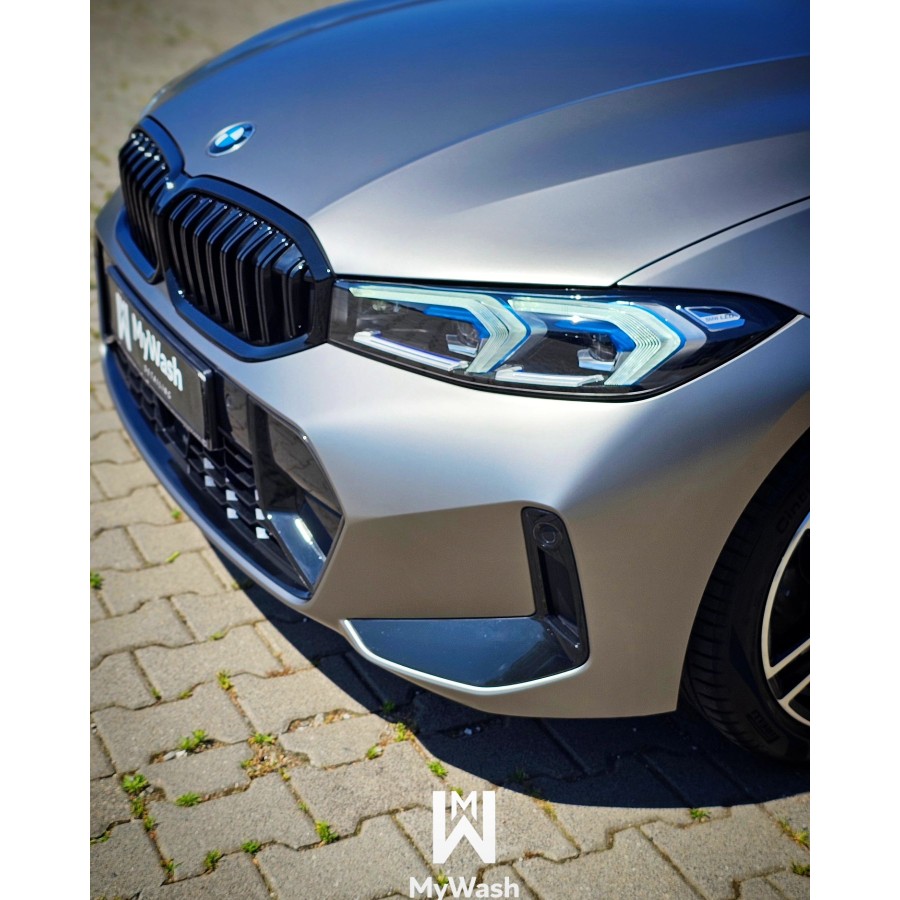 Антигравійна плівка для авто: BRAWIX Color PPF (Matte Liquid White Silver: Number 051) - 1.52 x 16 м/п