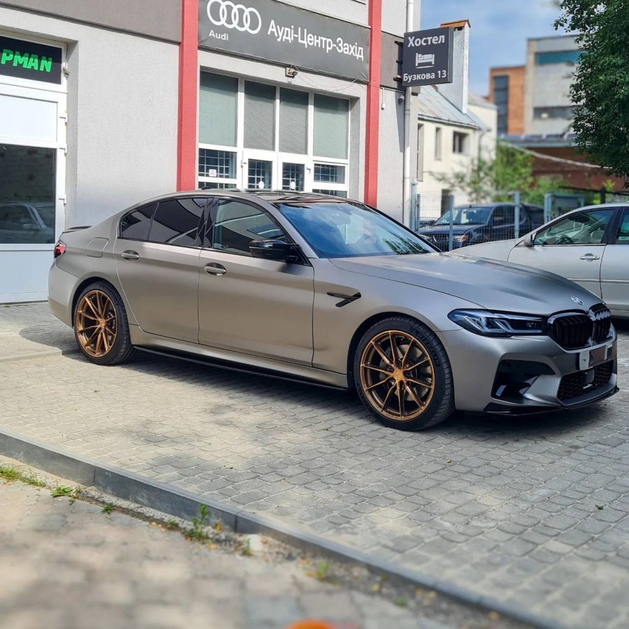 Антигравійна плівка для авто: BRAWIX Color PPF (Matte Liquid White Silver: Number 051) - 1.52 x 16 м/п