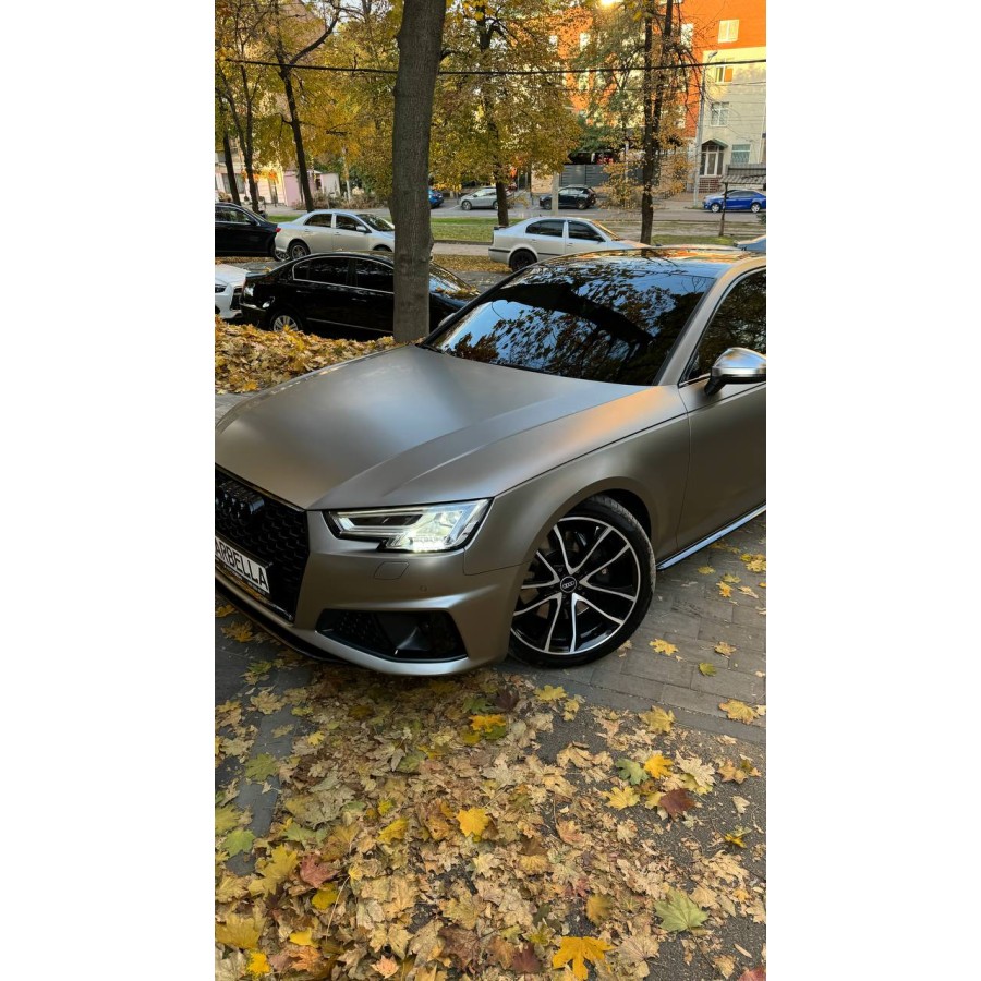 Антигравійна плівка для авто: BRAWIX Color PPF (Matte Liquid White Silver: Number 051) - 1.52 x 16 м/п