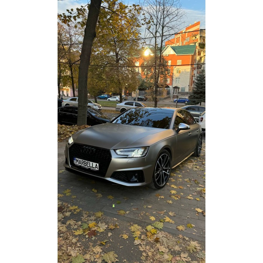 Антигравійна плівка для авто: BRAWIX Color PPF (Matte Liquid White Silver: Number 051) - 1.52 x 16 м/п