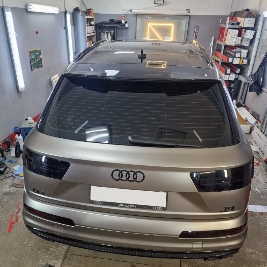 Антигравійна плівка для авто: BRAWIX Color PPF (Matte Liquid White Silver: Number 051) - 1.52 x 16 м/п