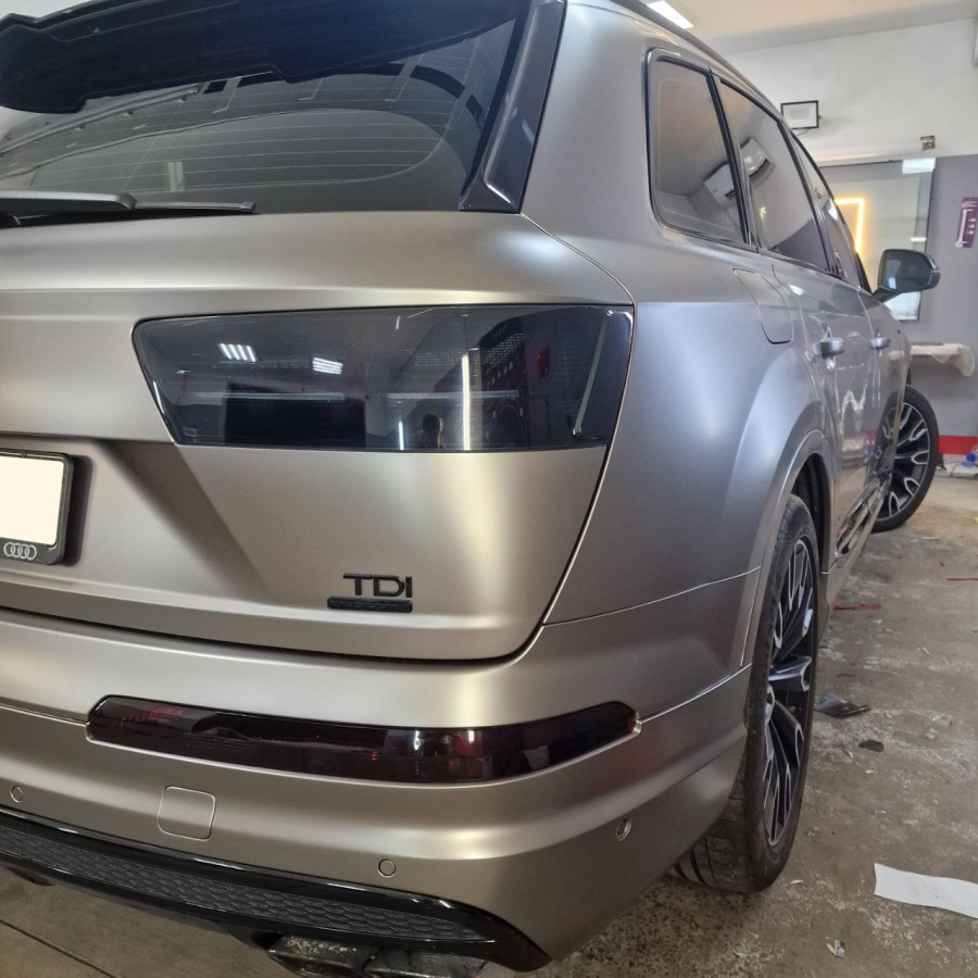Антигравійна плівка для авто: BRAWIX Color PPF (Matte Liquid White Silver: Number 051) - 1.52 x 16 м/п