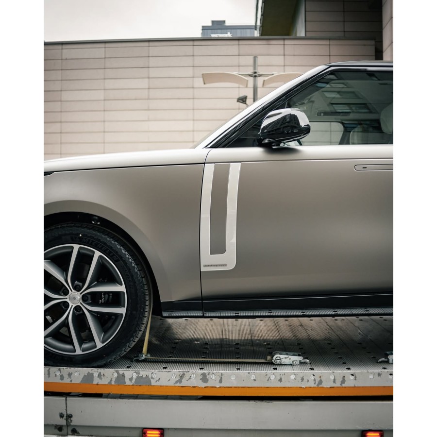 Антигравійна плівка для авто: BRAWIX Color PPF (Matte Liquid White Silver: Number 051) - 1.52 x 16 м/п