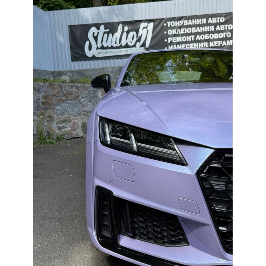 Антигравійна плівка для авто: BRAWIX Color PPF (Purple Metallic: Number 060) - 1.52 x 16 м/п