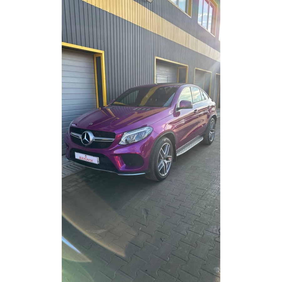 Антигравійна плівка для авто: BRAWIX Color PPF (Violet Light: Number 061) - 1.52 x 16 м/п