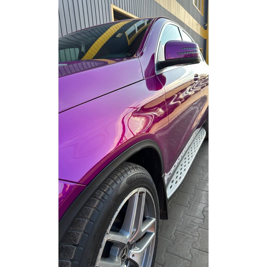 Антигравійна плівка для авто: BRAWIX Color PPF (Violet Light: Number 061) - 1.52 x 16 м/п