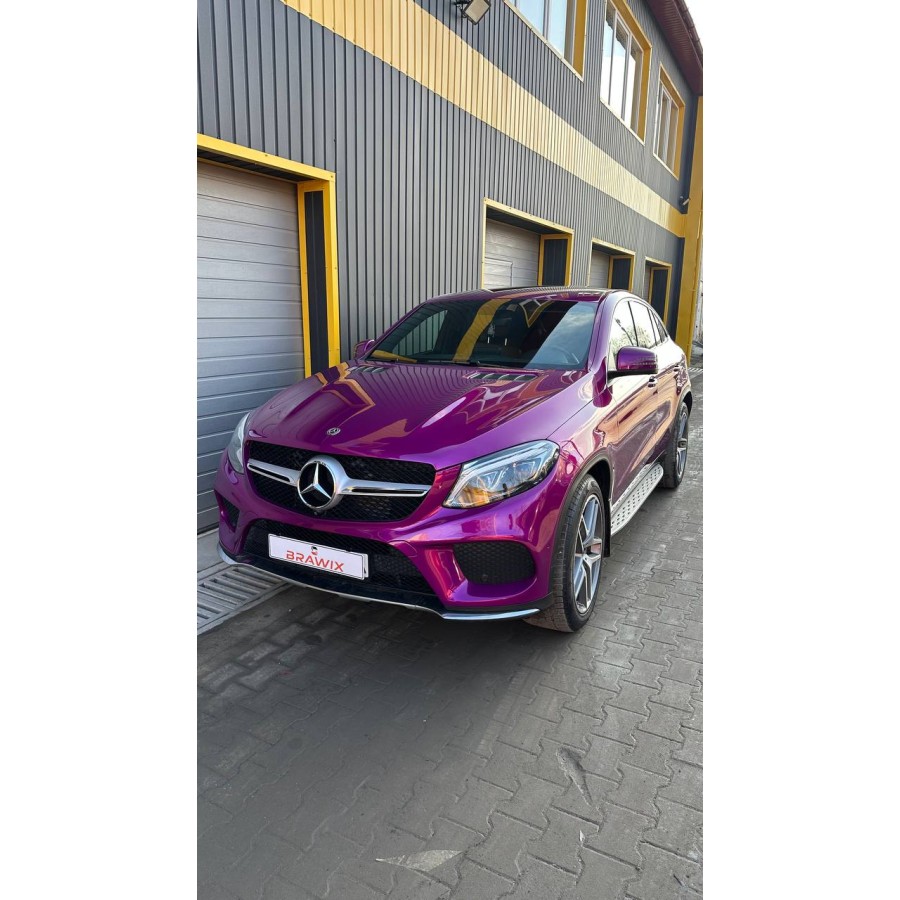 Антигравійна плівка для авто: BRAWIX Color PPF (Violet Light: Number 061) - 1.52 x 16 м/п