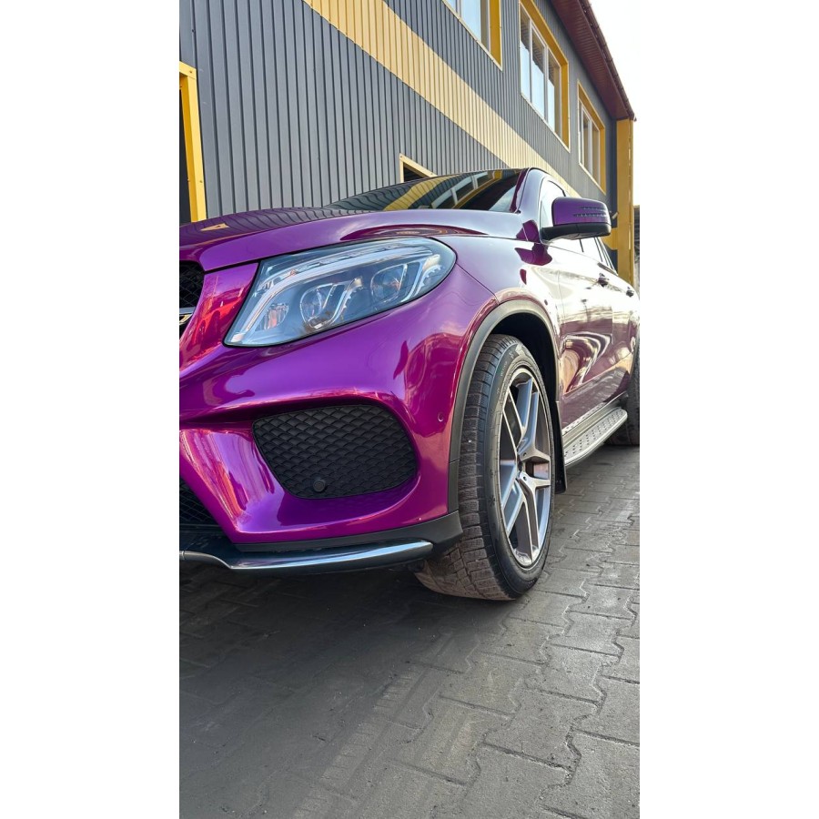 Антигравійна плівка для авто: BRAWIX Color PPF (Violet Light: Number 061) - 1.52 x 16 м/п