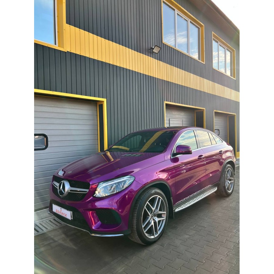 Антигравійна плівка для авто: BRAWIX Color PPF (Violet Light: Number 061) - 1.52 x 16 м/п