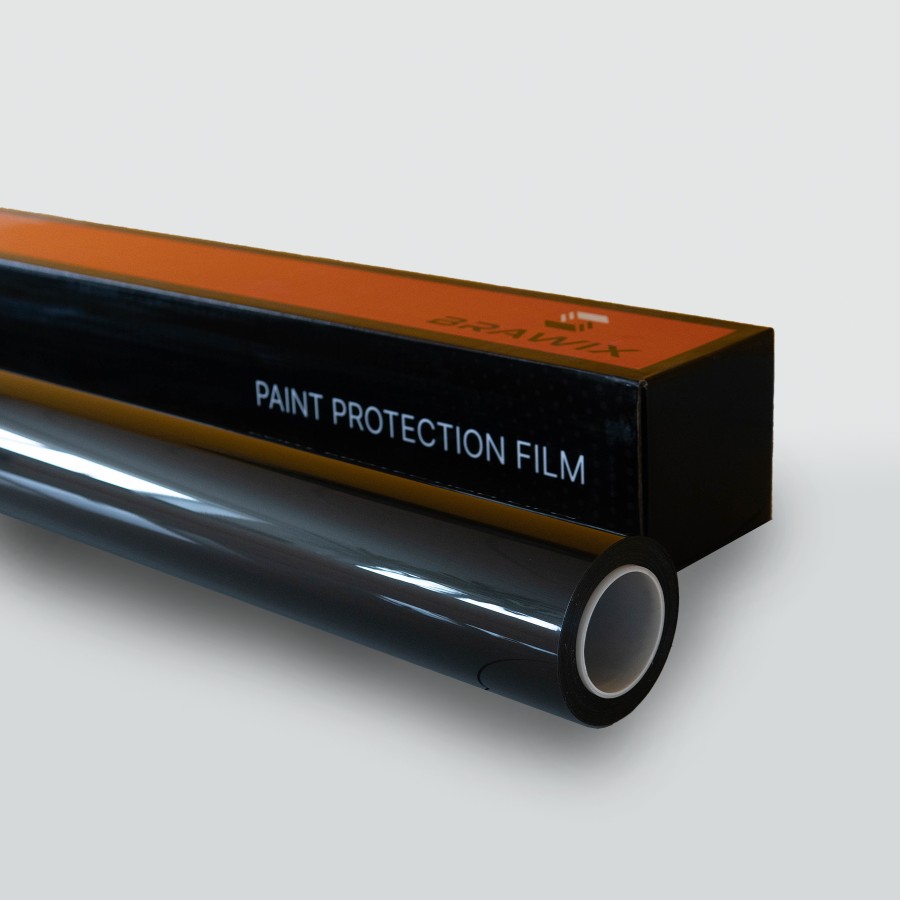Антигравійна плівка для авто: BRAWIX Color PPF (Liquid Iron Oxid Black: Number 064) - 1.52 x 16 м/п