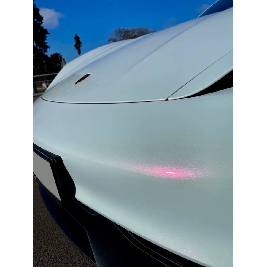 Антигравійна плівка для авто: BRAWIX Color PPF (Diamond White to pink: Number 070) - 1.52 x 16 м/п