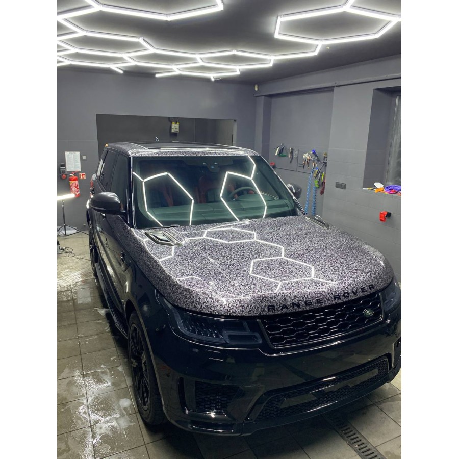 Антигравійна плівка для авто: BRAWIX Color PPF (Forged Carbon Silver: Number 072 - 1.52 x 16 м/п
