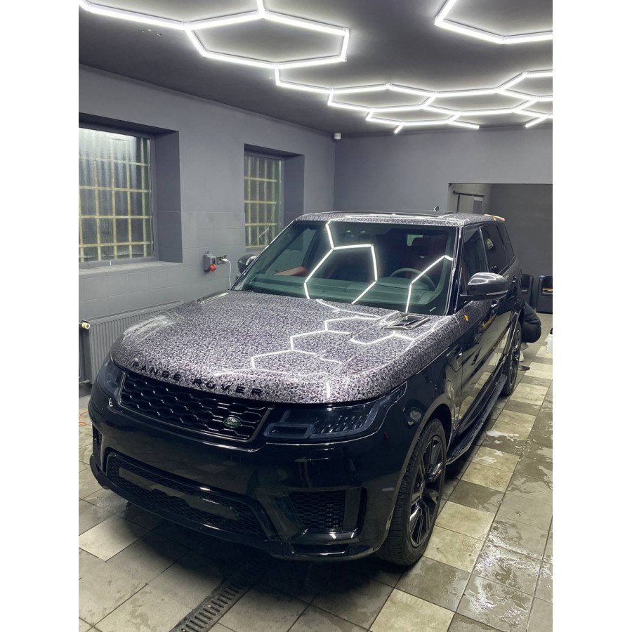 Антигравійна плівка для авто: BRAWIX Color PPF (Forged Carbon Silver: Number 072 - 1.52 x 16 м/п