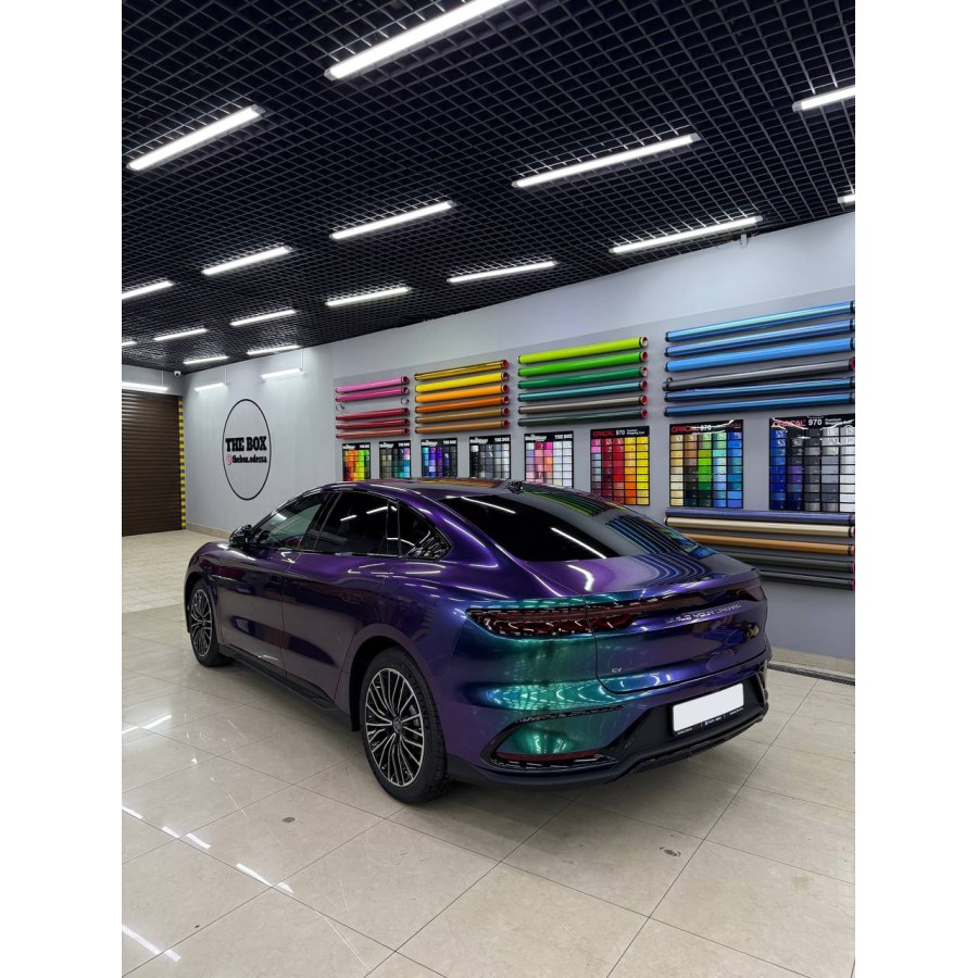 Антигравійна плівка для авто: BRAWIX Color PPF (Greenstone Hyacinth: Number 073) - 1.52 x 16 м/п