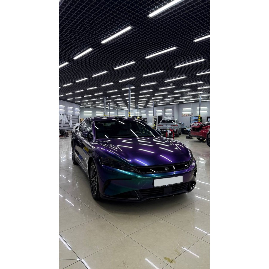 Антигравійна плівка для авто: BRAWIX Color PPF (Greenstone Hyacinth: Number 073) - 1.52 x 16 м/п