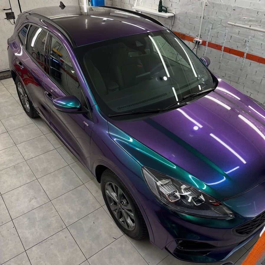 Антигравійна плівка для авто: BRAWIX Color PPF (Greenstone Hyacinth: Number 073) - 1.52 x 16 м/п