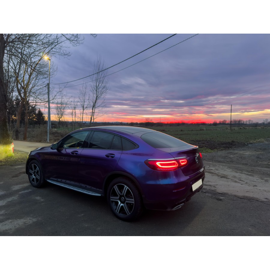 Антигравійна плівка для авто: BRAWIX Color PPF (Bluestone Mauve: Number 074) - 1.52 x 16 м/п